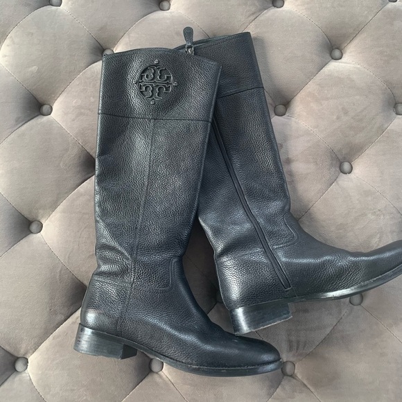 Tory Burch Shoes - Tory Burch kiernan riding boots size 9.5